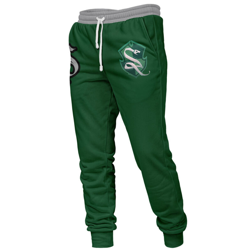 Hogwarts Legacy Slytherin Harry Potter Sweatpants - Image 2