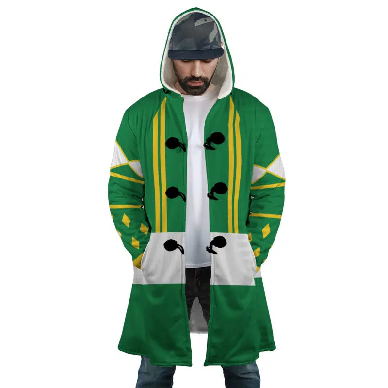 Green Ranger Ninjetti  Rangers Dream Cloak Coat - Image 6