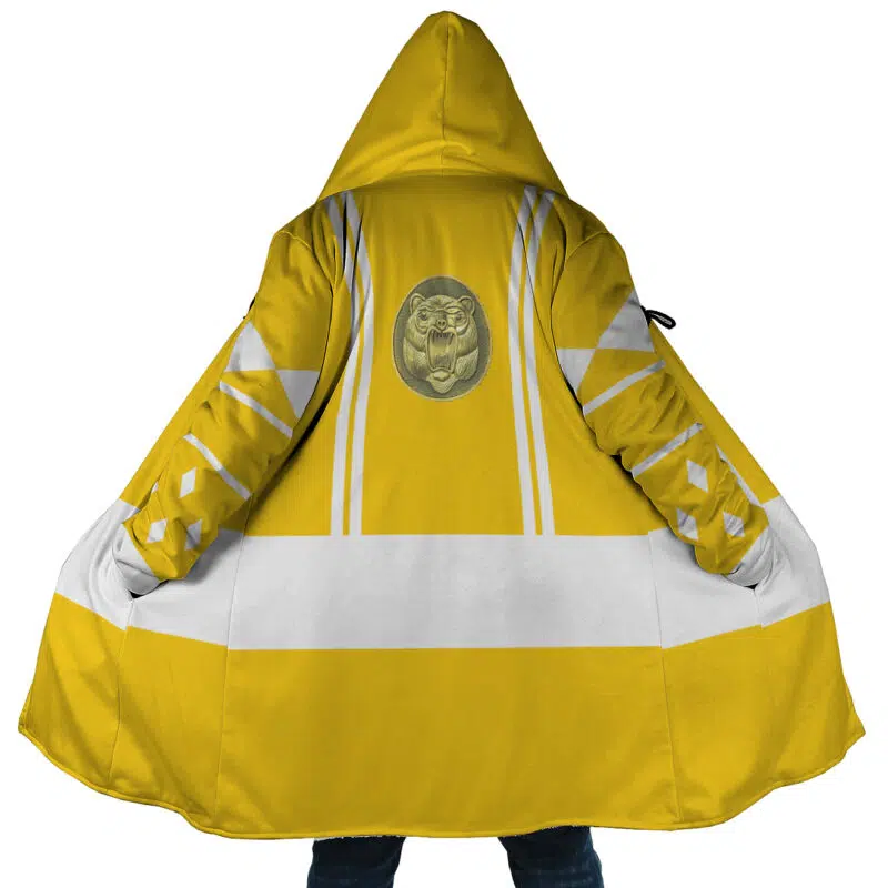 Yellow Ranger Ninjetti Mighty Morphin Power Rangers Dream Cloak Coat