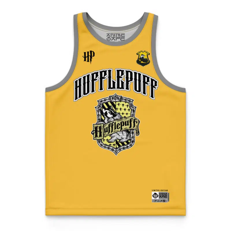Hufflepuff House Harry Potter Basketball Jersey - Image 3