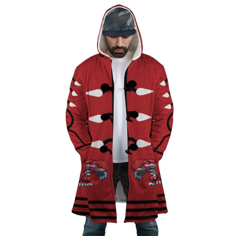Legendary Groudon Pokemon Dream Cloak Coat