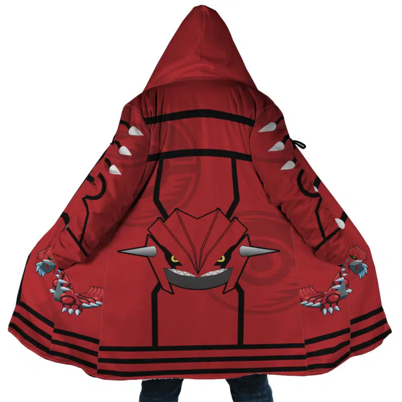 Legendary Groudon Pokemon Dream Cloak Coat
