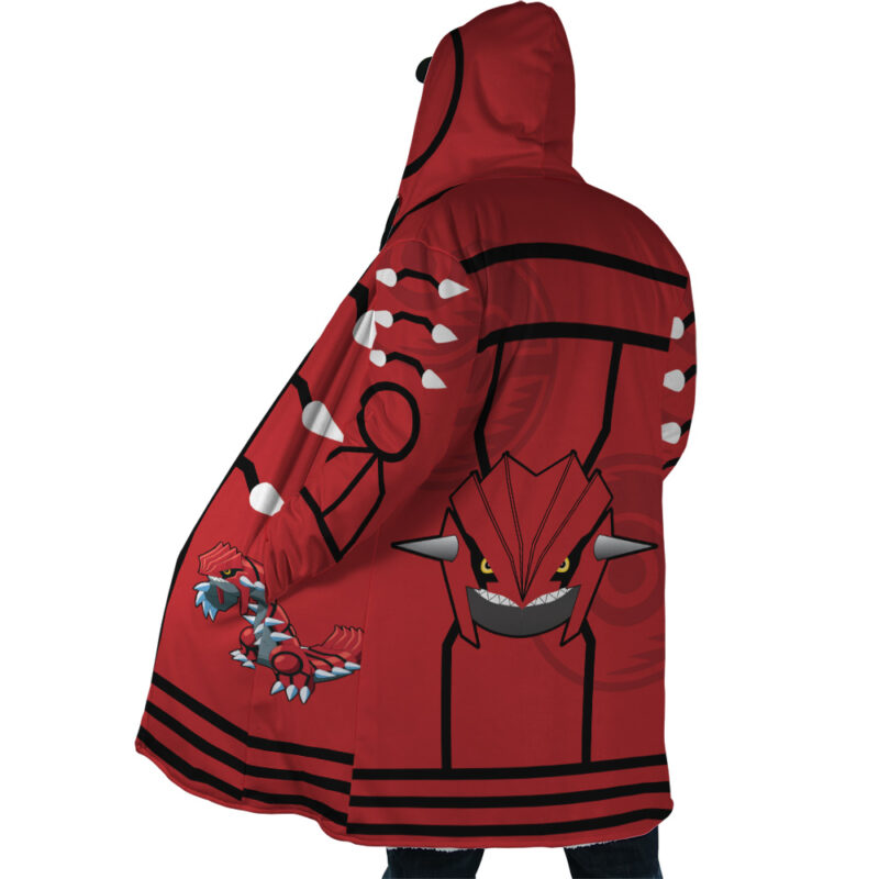 Legendary Groudon Pokemon Dream Cloak Coat