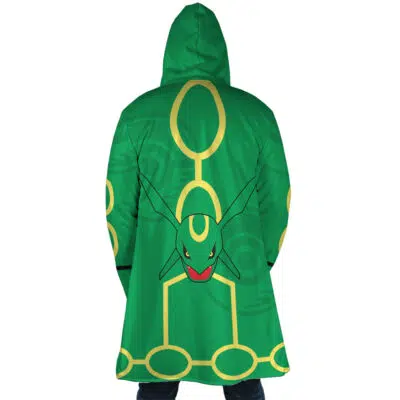 Legendary Rayquaza Pokemon Dream Cloak Coat