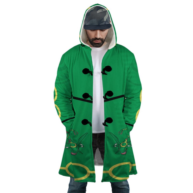 Legendary Rayquaza Pokemon Dream Cloak Coat