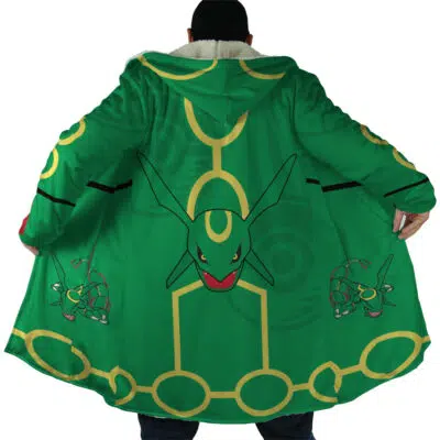 Legendary Rayquaza Pokemon Dream Cloak Coat