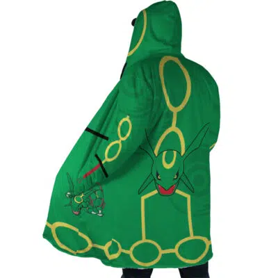 Legendary Rayquaza Pokemon Dream Cloak Coat