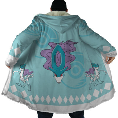 Legendary Suicune Pokemon Dream Cloak Coat