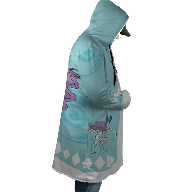 Legendary Suicune Pokemon Dream Cloak Coat