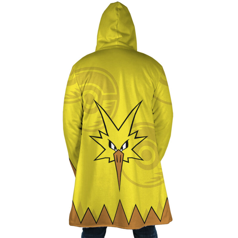 Legendary Zapdos Pokemon Dream Cloak Coat