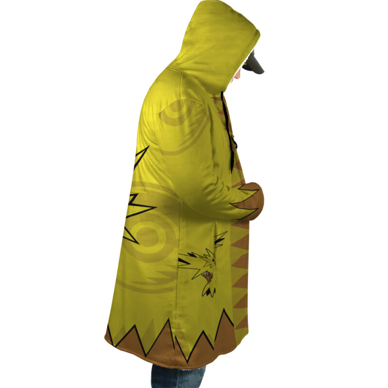 Legendary Zapdos Pokemon Dream Cloak Coat