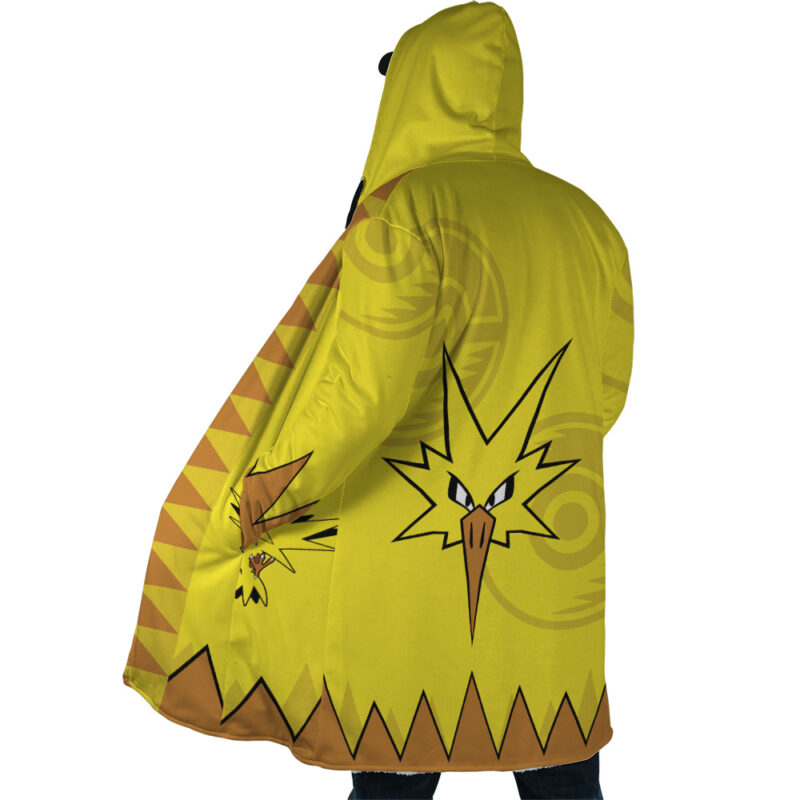 Legendary Zapdos Pokemon Dream Cloak Coat