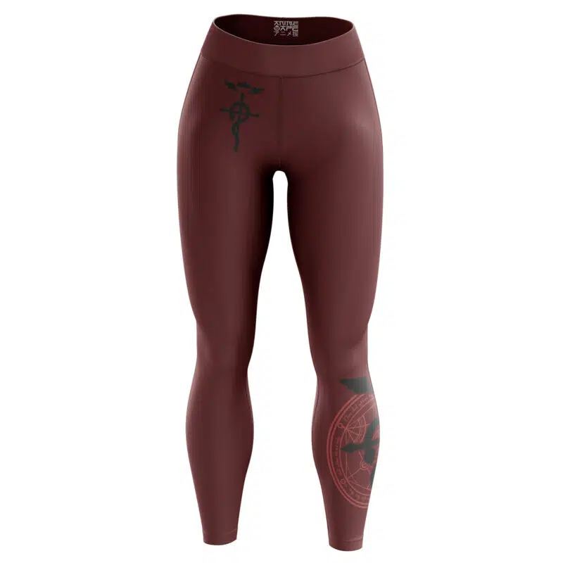 Edward Elric Fullmetal Alchemist Custom Unisex Leggings Spats Training Tight
