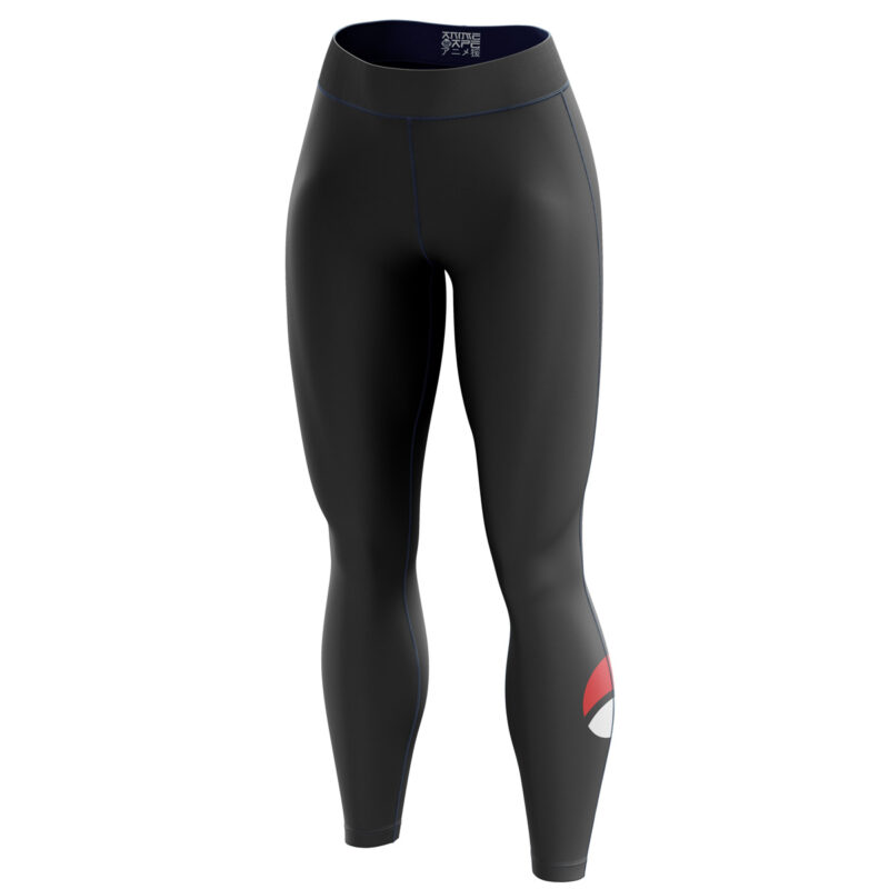 Uchiha Symbol Black Shippuden  Leggings  - Image 2