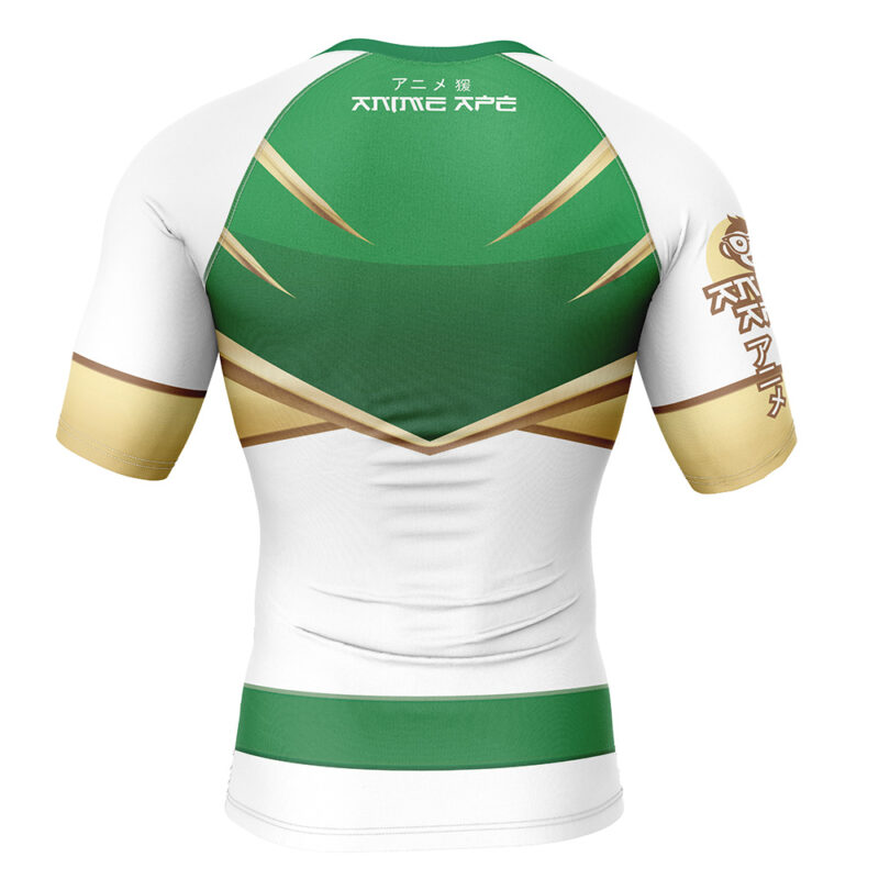 Lord Drakkon Mighty Morphin Power Rangers Short Sleeve Rash Guard Compression Shirt - Image 2