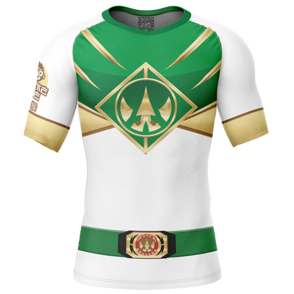 Lord Drakkon Mighty Morphin Power Rangers Short Sleeve Rash Guard Compression Shirt