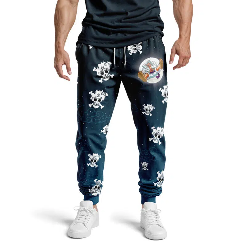 Luffy Gear 5 V2 Pattern One Piece Sweatpants