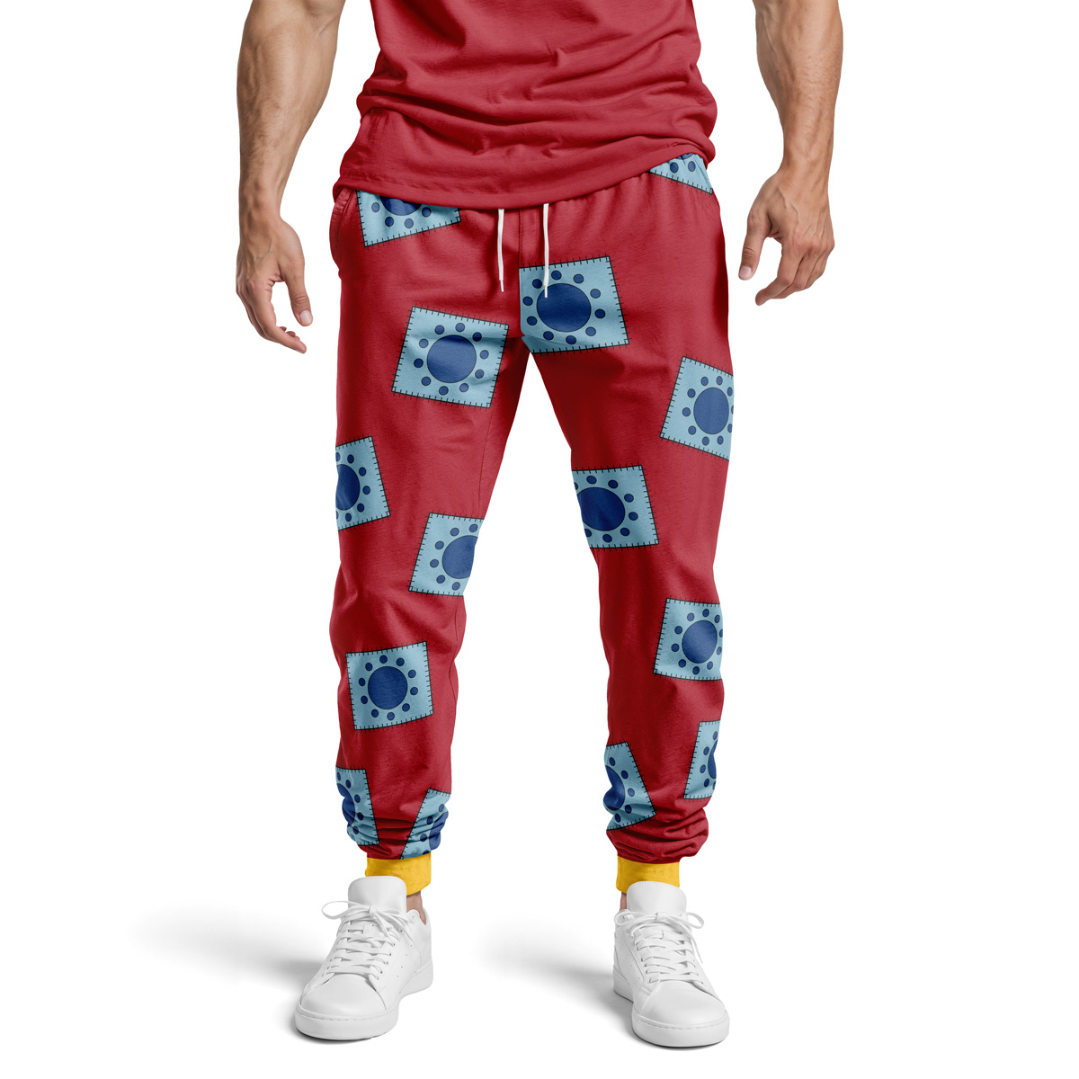 Luffy Wano Pattern One Piece Sweatpants