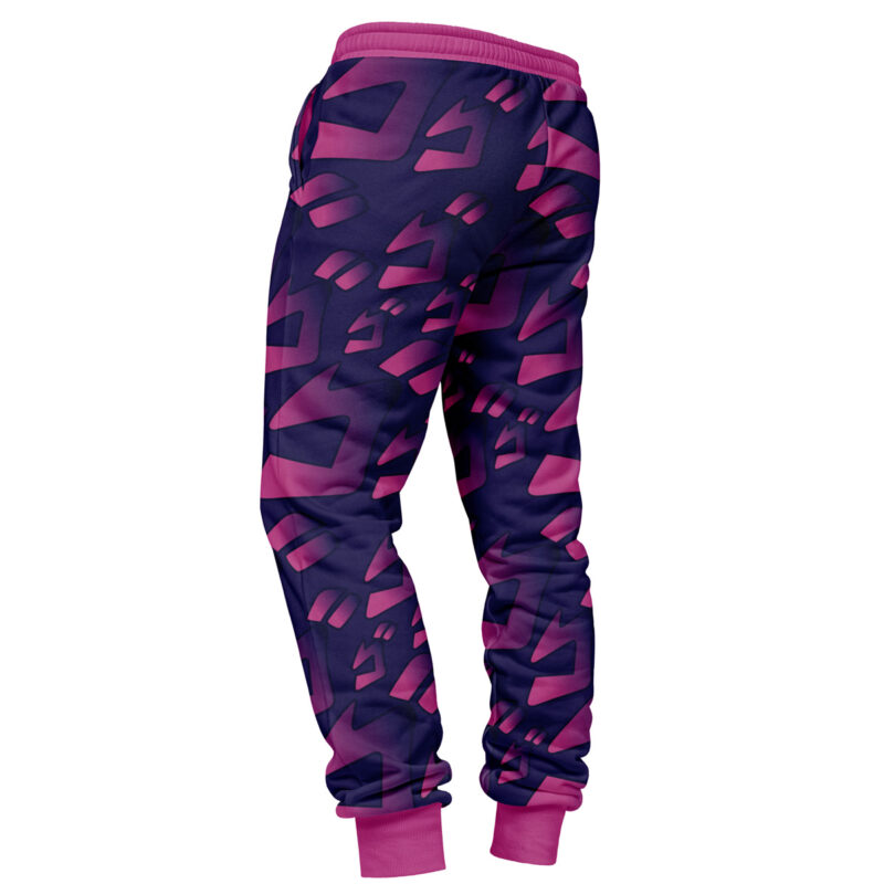 Menacing Aura Jojos Bizarre Adventure Sweatpants - Image 3