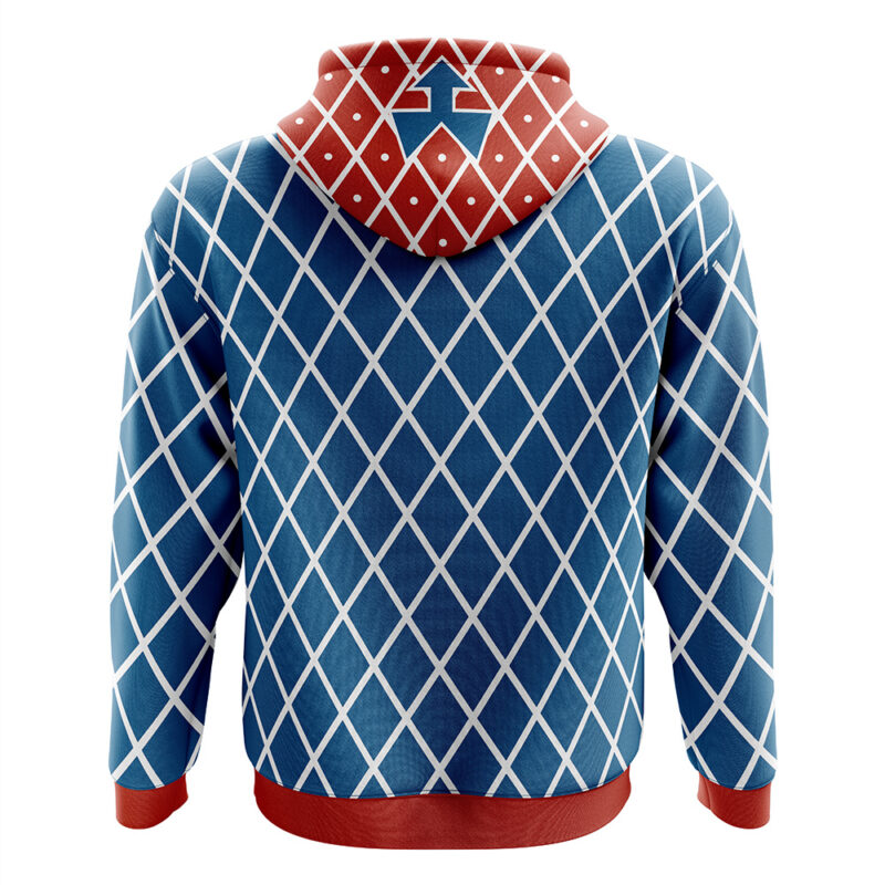 Mista Guido Jojo's Bizarre Adventure Zip Hoodie Jacket - Image 2