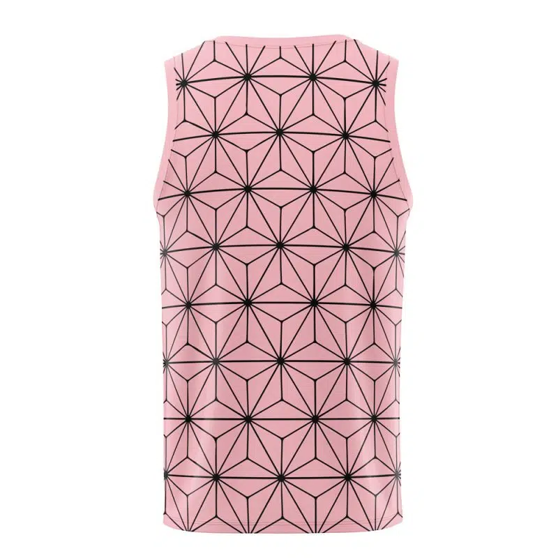 Nezuko Kamado Demon Slayer Basketball Jersey - Image 2