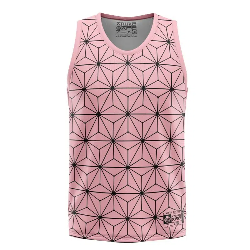 Nezuko Kamado Demon Slayer Basketball Jersey