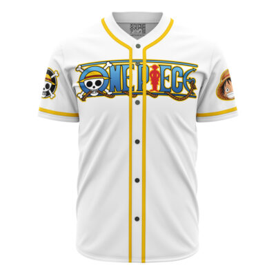Personalized White One Piece Baseball Jersey