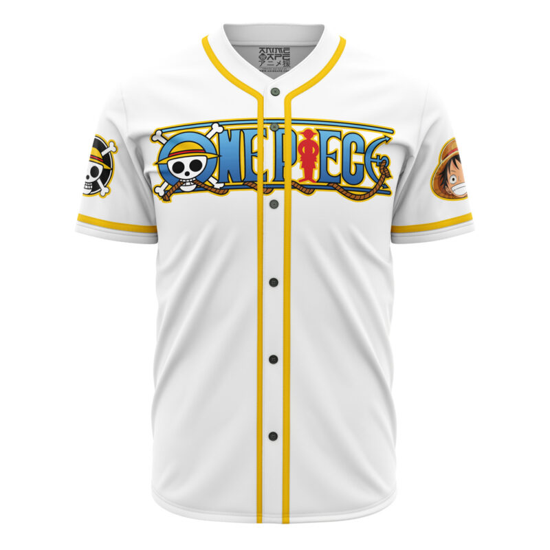 Personalized White One Piece Baseball Jersey