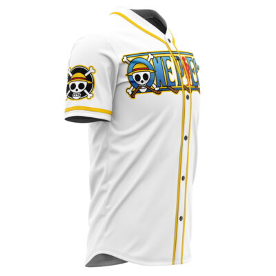Personalized White One Piece Baseball Jersey