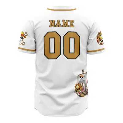 Personalized White Straw Hats One Piece Baseball Jersey