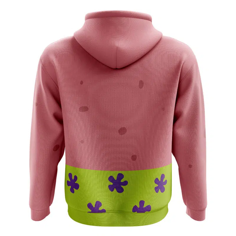 Patrick Star Spongebob Squarepants Zip Hoodie Jacket - Image 2