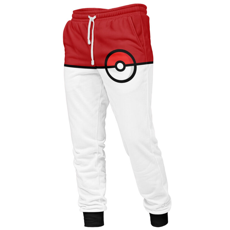 Pokeball Pokemon Sweatpants - Image 2