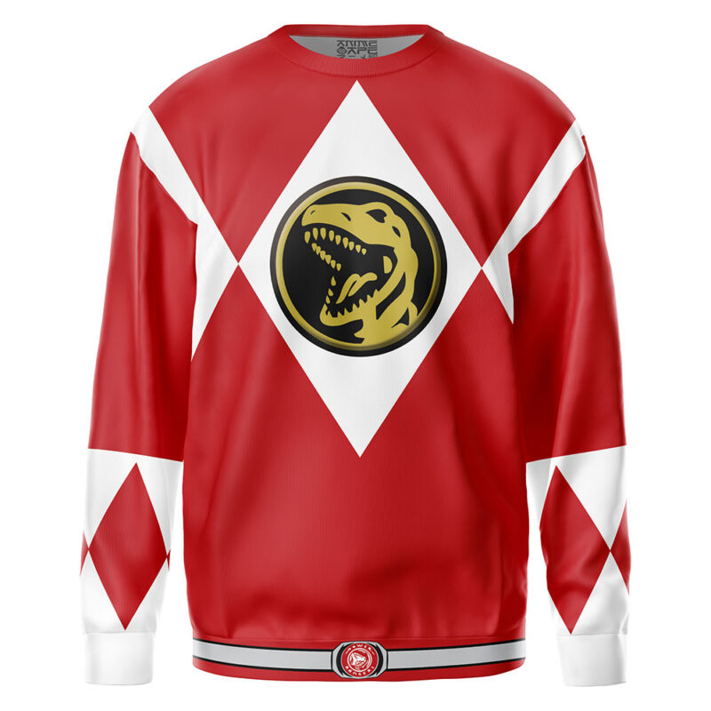 Red Ranger Mighty Morphin Power Rangers Sweatshirt