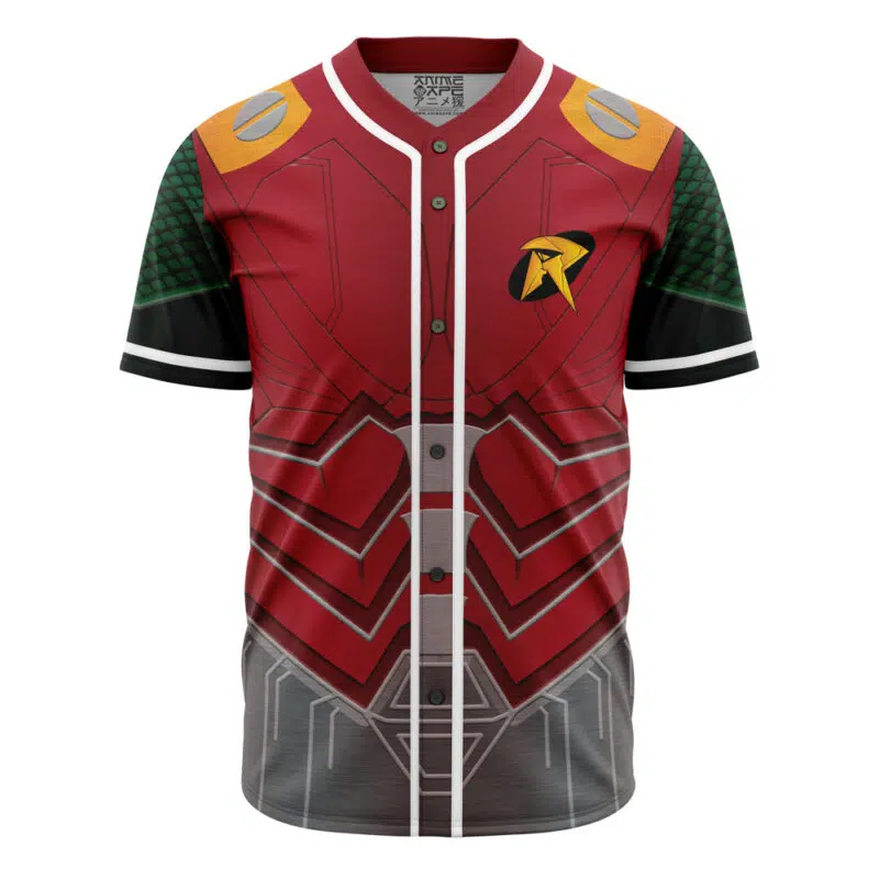 Robin Cosplay DC Comics Baseball Jersey