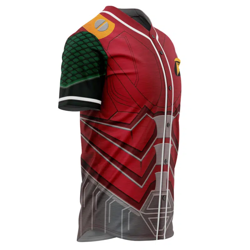 Robin Cosplay DC Comics Baseball Jersey - Image 2