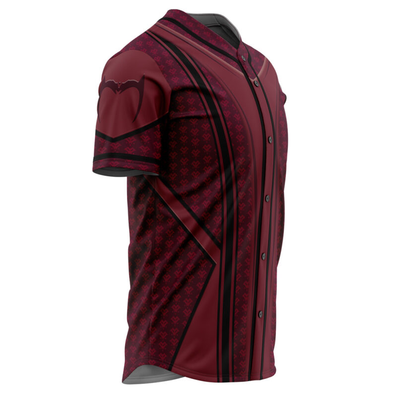 Scarlet Witch Cosplay Marvel Baseball Jersey - Image 2