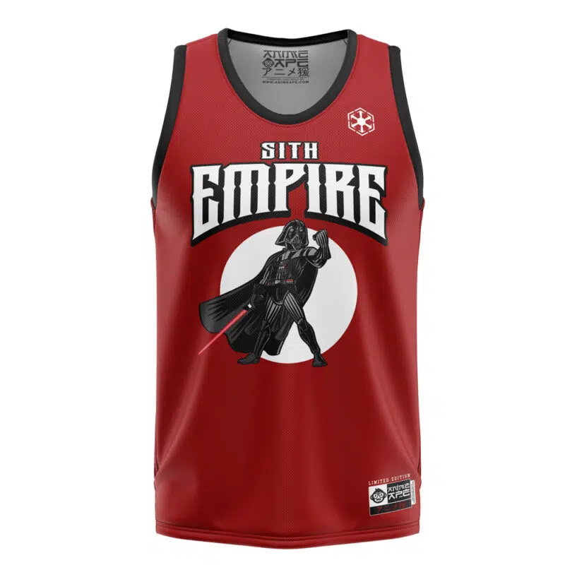 Sith Empire Vader Star Wars Basketball Jersey