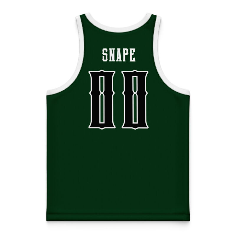 Slytherin House Harry Potter Basketball Jersey - Image 4