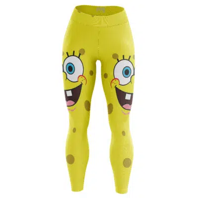 Spongebob Squarepants Unisex Leggings Spats Training Tight