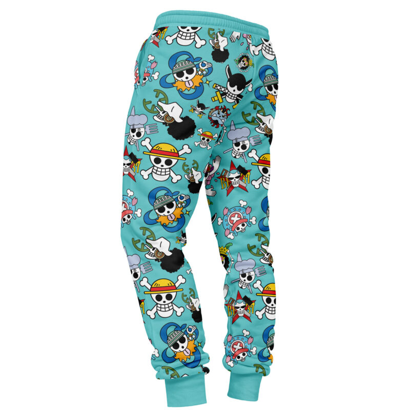 Straw Hats Jolly Roger One Piece Sweatpants - Image 2