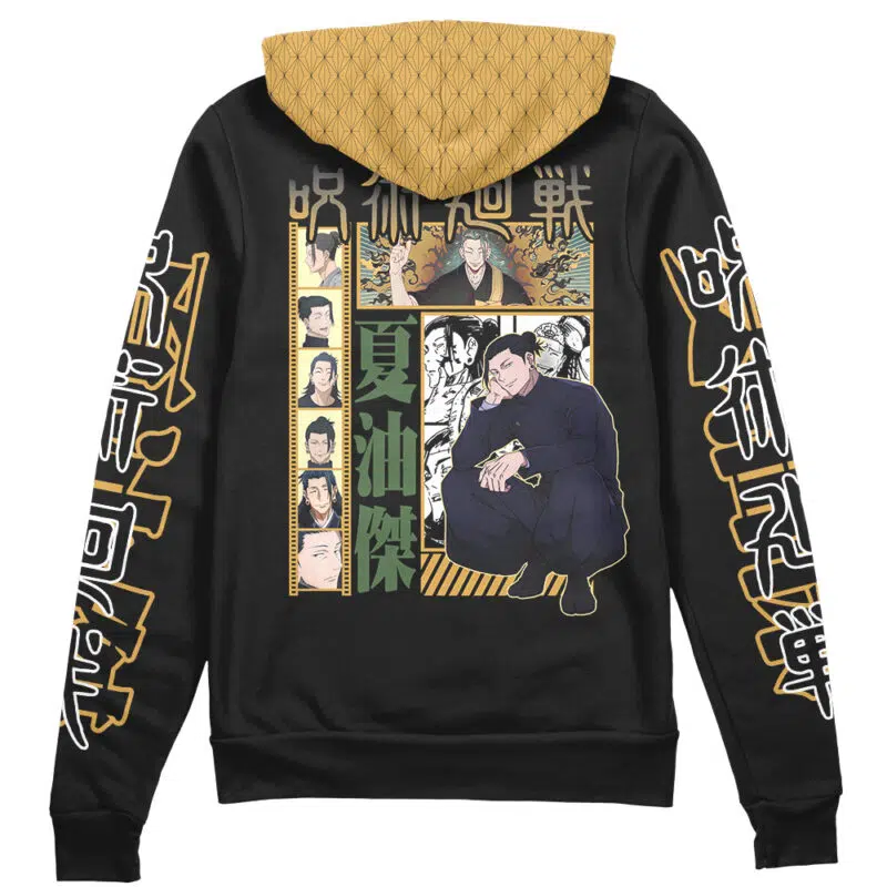 Suguru Geto Jujutsu Kaisen Streetwear Zip Hoodie Jacket