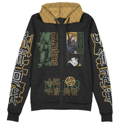 Suguru Geto Jujutsu Kaisen Streetwear Zip Hoodie Jacket