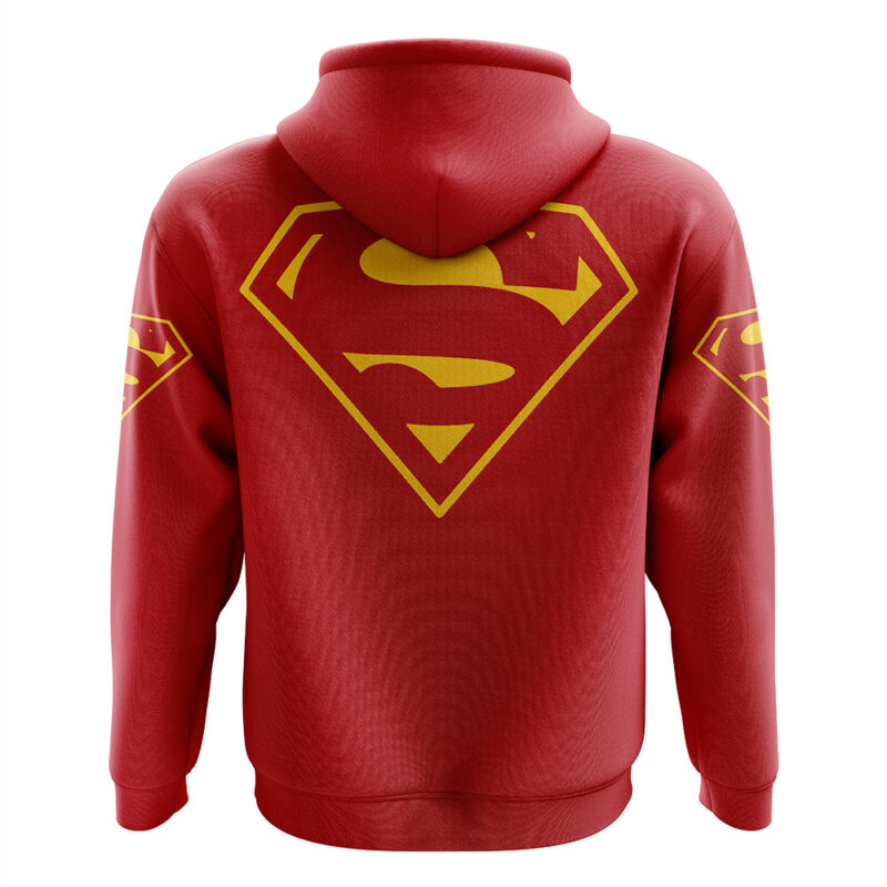 Superman DC Comics Zip Hoodie Jacket - Image 2