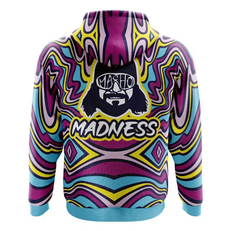 The Cream of the Crop Trippy Randy Savage Zip Hoodie Jacket - Image 2