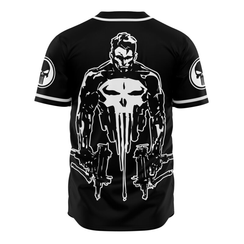 The Punisher Marvel Baseball Jersey - Image 3