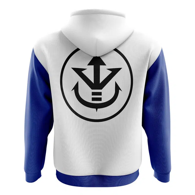 Vegeta Dragon Ball Z Zip Hoodie Jacket - Image 2