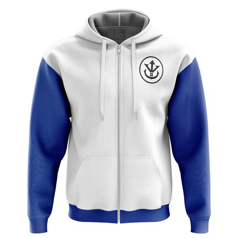 Vegeta Dragon Ball Z Zip Hoodie Jacket