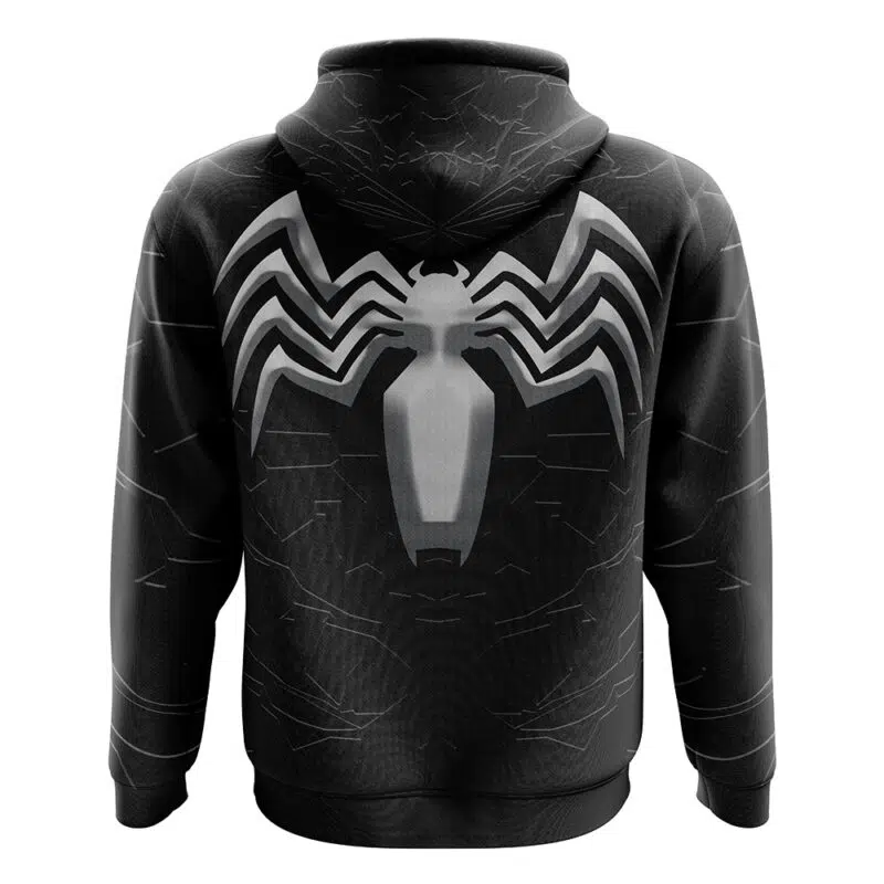 Venom Marvel Comics Zip Hoodie Jacket - Image 2