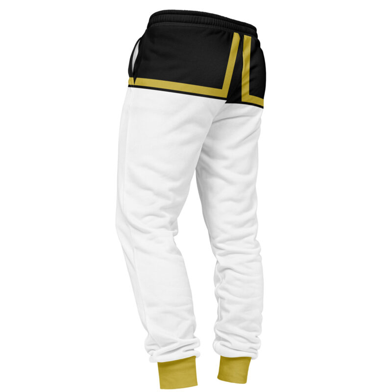 White Ranger Mighty Morphin Power Rangers Sweatpants - Image 3