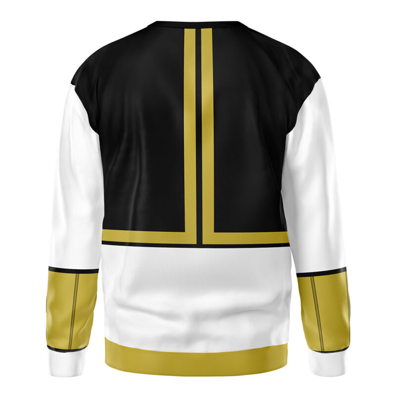 White Ranger Mighty Morphin Power Rangers Sweatshirt - Image 3